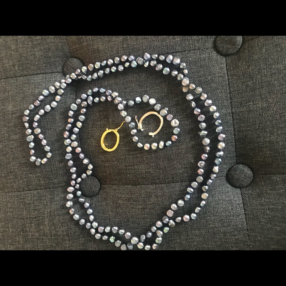 COPY - Brand new w/o tag 31” Endless freshwater pearl